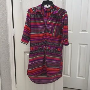 Southwestern Shirtdress